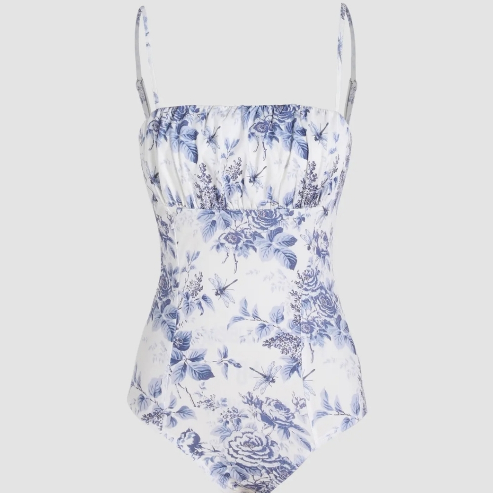 NWT Floral Bodysuit